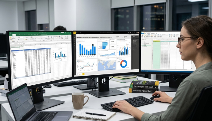 Curso de Análisis de datos con Excel: Power Query, Power Pivot y Power Bi (Castilla y León)